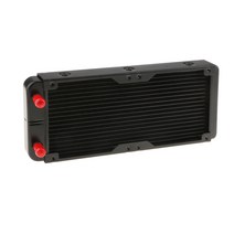 알루미늄 컴퓨터 CPU 18 파이프 물 냉각 방열기 시스템 240mm, 설명, 블랙, 설명