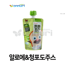 풀무원 튼튼조아-알로에&청포도주스 (100ml)(건강음료)