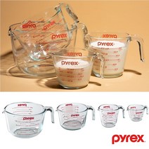 계량 파이렉스 유리컵 250ml 500ml 대용량 1L 2L 주방필수품 Measuring Jug, 레드, 2000ml