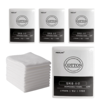 프리클라 일회용수건 10매X4 다용도 휴대용 먼지없는수건, 4개