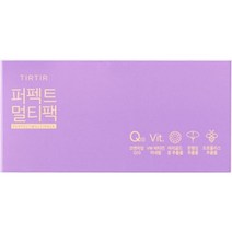 티르티르 퍼펙트 멀티팩 30포 5가지 종합 영양 프로폴리스 은행잎추출물 코큐텐 코엔자임 루테인 종합비타민 미네랄, 1세트