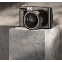 디지털카메라 4K 웨딩여행 빈티지 컴팩트 셀카 촬영, 카메라 32G