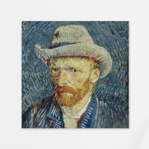 [아도라하우스] 캔버스액자 명화 고흐 자화상3 D타입 35x55cm, 선택:명화 고흐 자화상3 D타입 35x55cm