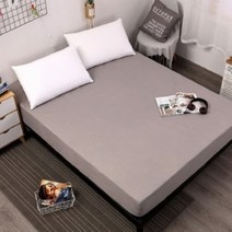 MS 매트리스커버 방수 방수커버 사계절 슈퍼싱글 아기 애완견 유로피안 차단 다름 매트리스, 상품선택, 그레이