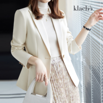 클라셰 클라셰 원버튼시크핏자켓_CB3SJK016C