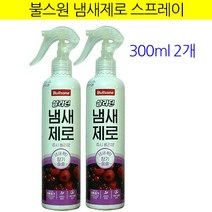 불스원 냄새제로 스프레이 쥬시 베리향, 2개, 300ml