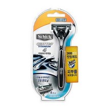 티타늄 쿼트로 면도기 4중날 쉬크 6373lr, 상세페이지 참조