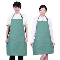 바리스타 커피 카페 패스트푸드 앞치마 AE58, M, AE58 청지