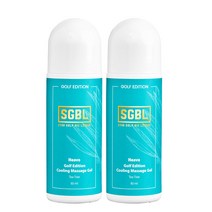 SGBL 골프 스포츠 쿨링 마사지겔 80ml 티트리X2개 바디 스트레스케어 스포츠겔, 단품