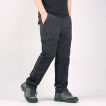 남성 등산바지 작업복 등산 탄력팬츠 밴드 남자 등산팬츠 하이킹 기능성 등산복 110