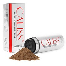 독일 헤어팩 헤어마스크 Caliss - 흩어진 머리카락 모발을 두껍게하는 모발 섬유. 탈모용 헤어파우더 가벼운 모발 및 대머리용 헤어파우더 - 25g 미디엄 브라운