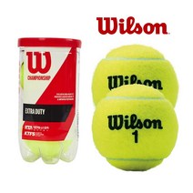 윌슨 챔피언쉽 시합구 2볼 (1캔) 테니스공, 단품, 1개