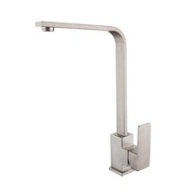 Kitchen 304 Stainless Steel Rotatable Hot And Cold Water Faucet Specification: Brushed, 상세페이지 참조