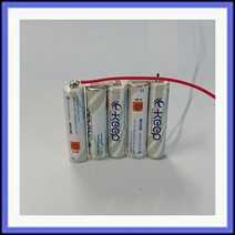 Ekeep 5N 900AAA-(6V 900mAh)R+선 니켈수소조립, 1개