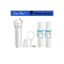 10 Inch Whole House Water Filter Housing System & 2 Pack 10
