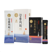 서울우유 강릉커피 블랙 40T+라떼 40T 커피믹스(총80T)