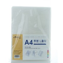 에코청운 L자 홀더 파일 A4, 투명, 3세트