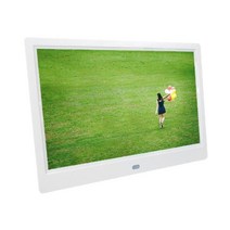 디지털액자 전자액자 전자메뉴판 광고용모니터 10 인치 스크린 led 백라이트 hd 1024600 프레임 음악 영화 전체 기능, 하얀, au 플러그
