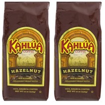 Kahlua Hazelnut Ground Coffee 깔루아 헤이즐넛 논알코올 그라운드 원두 커피 12oz 340g 2팩