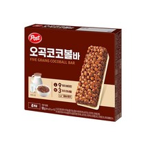 포스트 오곡 코코볼바 100g, 4개