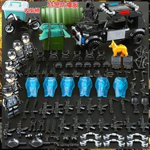 독일군 전투 2차 독일 영국 기지 미군 특수부대 미사일 SWAT Shark 군대 군인 레고 호환 블록, Q