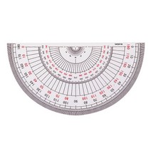 cozy아톰 반원분도기 18cm
