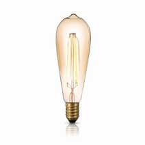 우진조명 씨티 LED 엔틱 COB램프 ST64, 전구색, 전구색