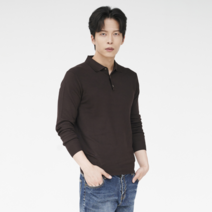 By파크랜드 엔디프 브라운 소프트 카라멜 카라 니트 스웨터.GWT21442