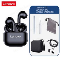 무선 블루투스 이어폰레노버 LP40 TWS 무선 이어폰 블루투스 5.0 헤드폰 듀얼 스테레오 소음 감소 베이, 19 combination