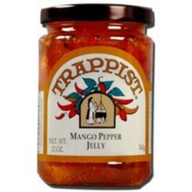 Trappist Mango Pepper Jelly - All Natural １2 oz., 1
