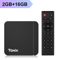 TV셋톱박스 스마트 TV 박스 안드로이드 11 Tanix W2 Amlogic S905W2 11.0 미디어 플레이어 H.265 AV1 듀얼 와이파이 HDR 10 2GB16GB 셋톱, [05] 2G16G