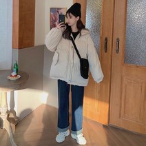 박나래패딩 여성 단톤 경량 연예인 점퍼 뽀글이 패딩 코듀로이 원마일웨어 겨울 꾸안꾸 여친 룩 아우터