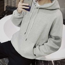 [리빙채움] 남자 무지 기모 후드티 가을 겨울 코디 스타일 보세 학생후드티 (G4A6613)