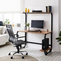 홈피스 1500 책상 집중형 가구제작 맞춤가구 인테리어, 선택:03.집중형(멀티탭_낮은선반