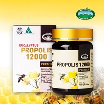 네이쳐스탑 호주 유칼립투스 프로폴리스 12000mg 고함량 (100캡슐) 수입 통관완료 제품, 1개, 1통