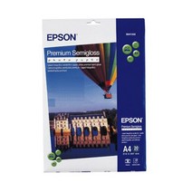 EPSON 프리미엄 반광택 포토용지 S041332 A4 20매 사무 인쇄