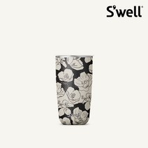 스웰 보온 보냉 스텐 텀블러 530ml, 차콜 블룸