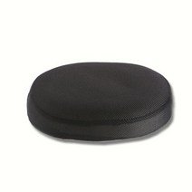 헬로우쩡 O형 메모리폼 기능성 방석 자세보정, 블랙