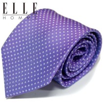 엘르옴므 ELLE HOMME 엘르옴므 실크넥타이 - 드롭 퍼플 8.5cm