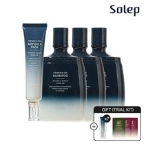 프리미어 하이그로 샴푸1개+두피앰플팩 3개, 단품