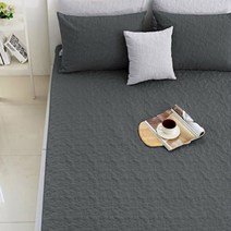 안심 항균 무봉제 퀼팅 누빔 매트리스커버 S SS Q