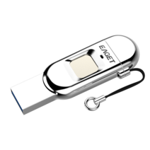 EAGET FU68 지문 U 디스크 데이터 암호화 정확한 인식 -C 인터페이스 USB 플래시 고속 USB3.0 64GB 128GB, 32GB, 은, 01 은_01 32GB