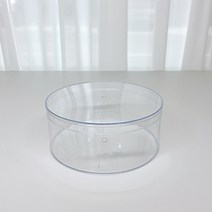 PS010 넓은 원형쿠키통 대형 보틀케이크용기 50개 투명원통 티라미수용기 플라스틱 카페디저트포장케이스 사탕통 머랭쿠키케이스 떠먹는 케이크보관함 과자 베이커리 제과 수제과자이크상자, PS010 (700ml) 50개