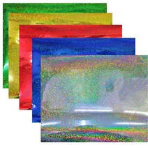 한양 홀로그램시트지 4절 (490 x 380), 금색