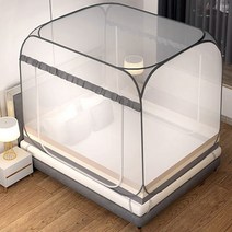 침대 텐트 모기장 대형 사각모기장 원터치 폴딩, 대형사각모기장1.5M