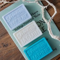 사본느리 프랑스 명품 비누 클렌징/바디/향기 직사각 3P 세트 2종, 시트러스 구성