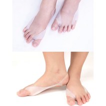 나랑쇼핑 발가락 케어 교정기 엄지&새끼발가락 스트레칭 링 좌&우 1세트