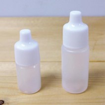 색소혼합 플라스틱 액체용기 안약병 10개 학습완구 과학교실, 5ml