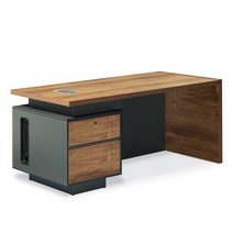 [퍼니럭스] 에디트 모던라인 505 서랍형 책상 1600 1800 사무용책상, 에디트 505 책상1600 좌형