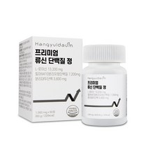 한결다움 류신 단백질 진득찰 오미자 분리유청 분리대두 단백 WPI ISP 로이신 글루타민 아르기닌 어골칼슘 유산균 1000mg 60정 타블렛 보충제 프로틴 성인 노인 동물성 식물성, 1개